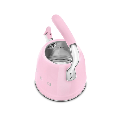 Smeg 50's Style fløjte kedel pink 2,3 liter
