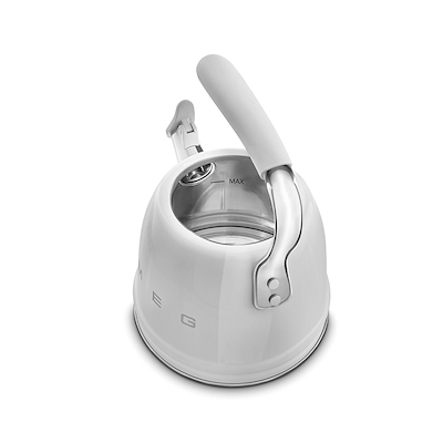 Smeg 50's Style fløjte kedel stål 2,3 liter