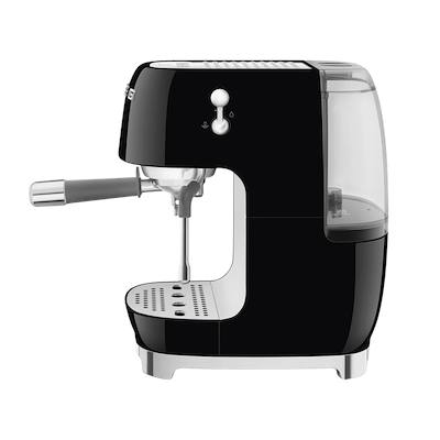 Smeg 50's Style Cold Brew espressomaskine sort 1650 watt