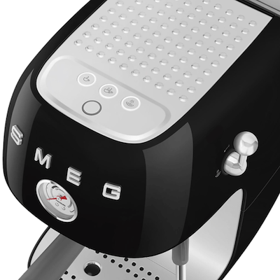 Smeg 50's Style Cold Brew espressomaskine sort 1650 watt