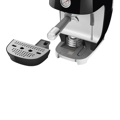 Smeg 50's Style Cold Brew espressomaskine sort 1650 watt