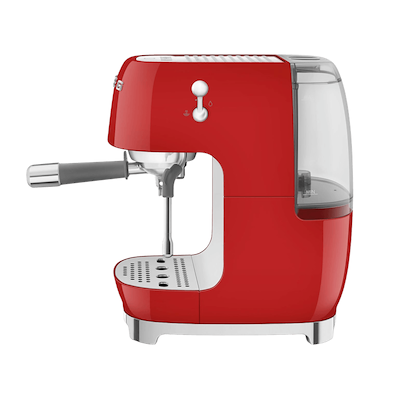 Smeg 50's Style cold brew espressomaskine rød 1650 watt