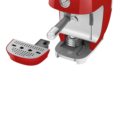 Smeg 50's Style cold brew espressomaskine rød 1650 watt