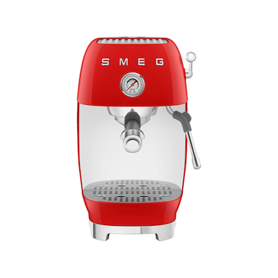 Smeg 50's Style cold brew espressomaskine rød 1650 watt