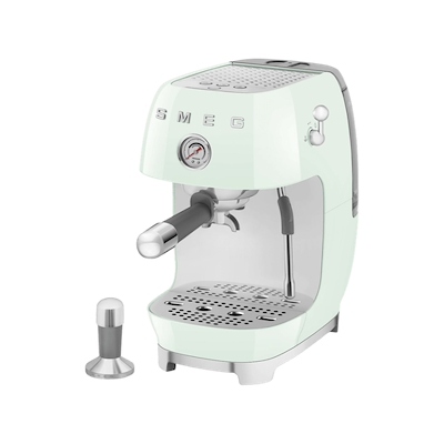 Smeg 50's Style cold brew espressomaskine pastelgrøn 1650 watt