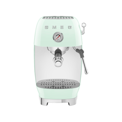 Smeg 50's Style cold brew espressomaskine pastelgrøn 1650 watt
