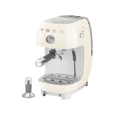 Smeg 50's Style cold brew espressomaskine creme 1650 watt