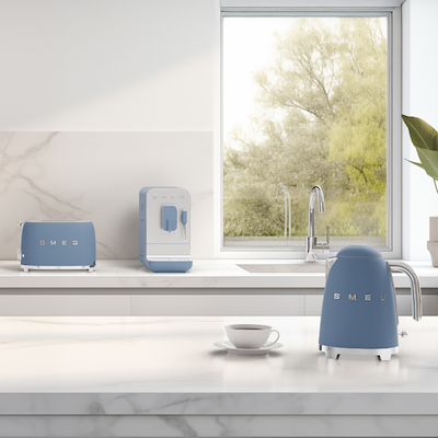 Smeg Collezione automatisk espressomaskine 19 bar blå