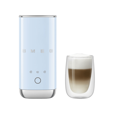 Smeg 50's Style mini mælkeskummer pastelblå 500 watt