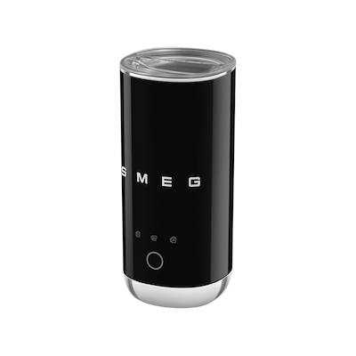 Smeg 50's Style mini mælkeskummer sort 500 watt