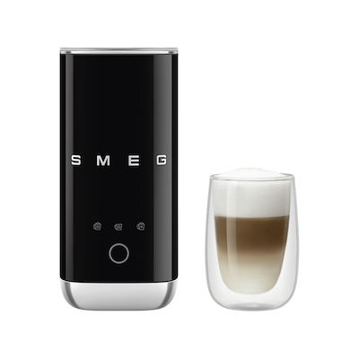 Smeg 50's Style mini mælkeskummer sort 500 watt