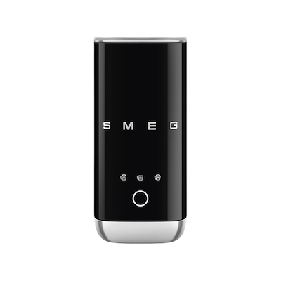 Smeg 50's Style mini mælkeskummer sort 500 watt