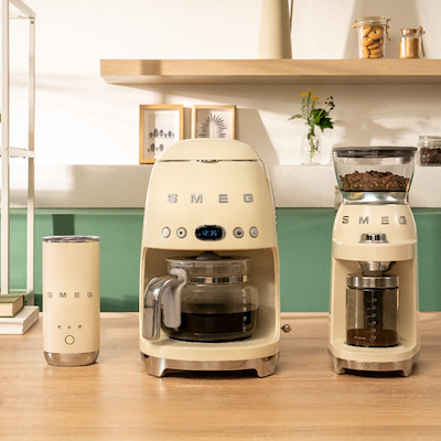 Smeg 50's Style mini mælkeskummer creme 500 watt