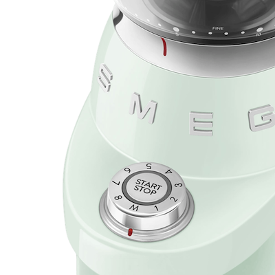 Smeg 50's Style kaffekværn pastelgrøn 240 gram