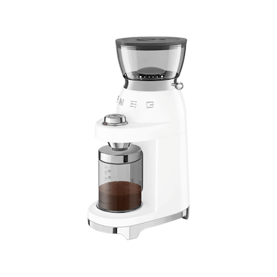 Smeg 50's Style kaffekværn hvid 240 gram