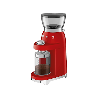 Smeg 50's Style kaffekværn rød 240 gram