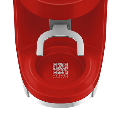 Smeg 50's Style kaffekværn rød 240 gram