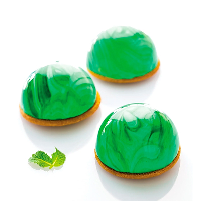 Silikomart halvkugle silikoneform 5 stk