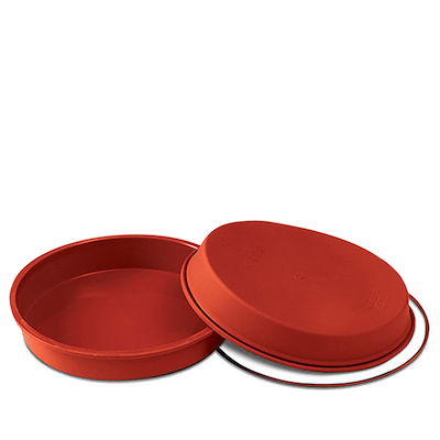 Silikomart rund silikoneform rød Ø 26 cm