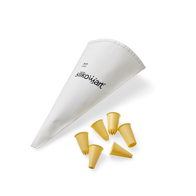 Silikomart sprøjtepose hvid