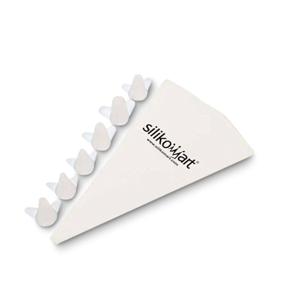 Silikomart sprøjtepose hvid