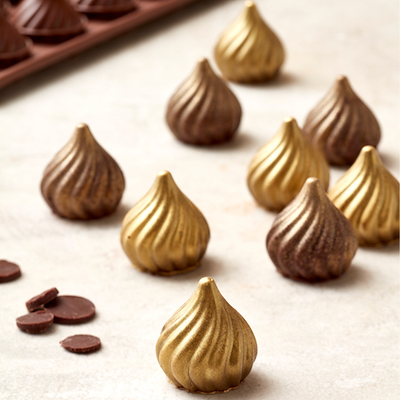 Silikomart chokoladeform flamme