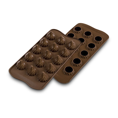 Silikomart chokoladeform flamme