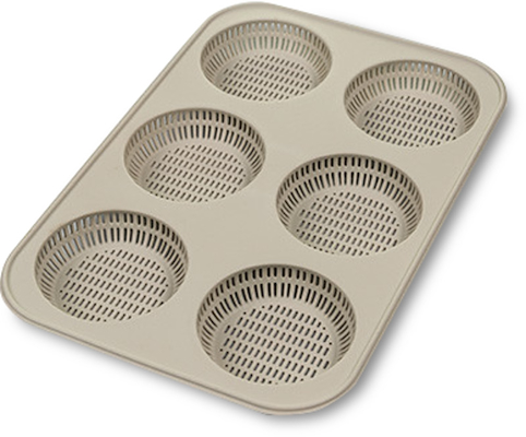 Silikomart burgerbolle silikoneform creme