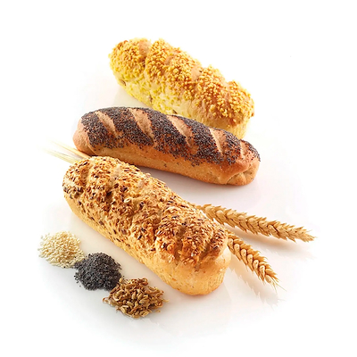 Silikomart mini baguette form silikone