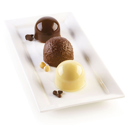 Silikomart flødebolleform Silikone 8 Stk.