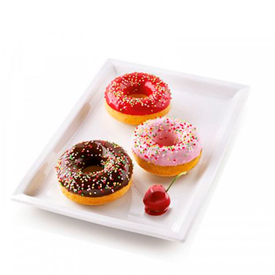 Silikomart donut silikoneform 6 stk