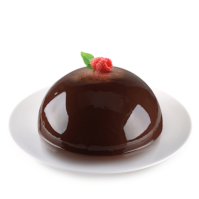 Silikomart Dome silikoneform lyserød 18 cm