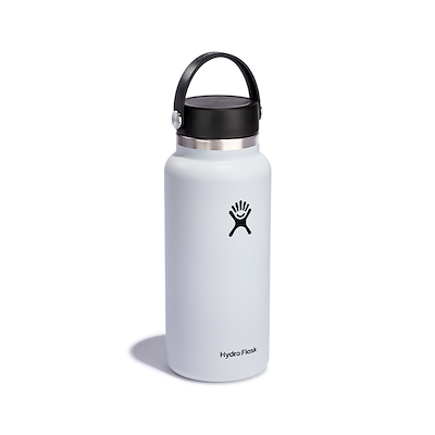 Hydro Flask Wide Mouth Flex termoflaske hvid 946 ml