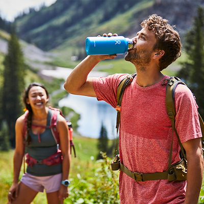 Hydro Flask Wide Mouth Flex termoflaske hvid 946 ml