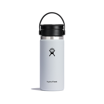 Hydro Flask Wide Flex Sip Lid hvid 473 ml