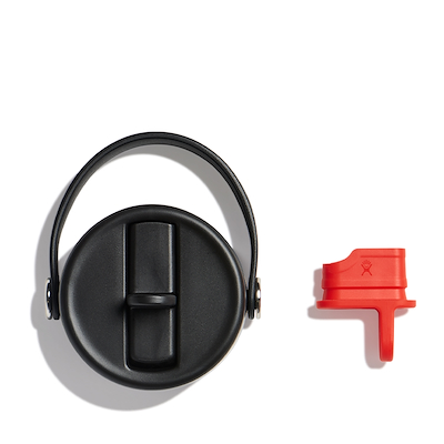 Hydro flask flex låg til termoflaske bredt sort