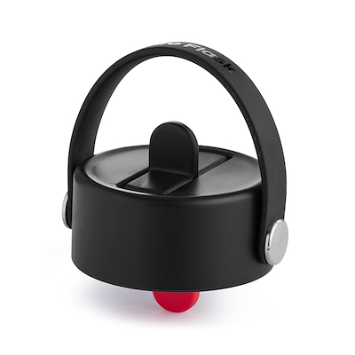 Hydro flask flex låg til termoflaske bredt sort