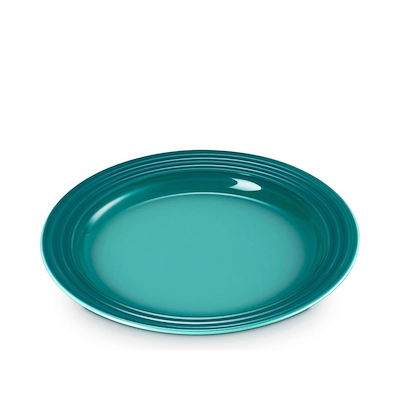 Le Creuset Signature stentøj frokosttallerken Ø 22 cm Bleu Riviera