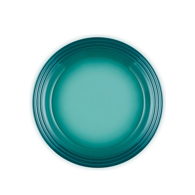 Le Creuset Signature stentøj middagstallerken Ø 27 cm Bleu Riviera