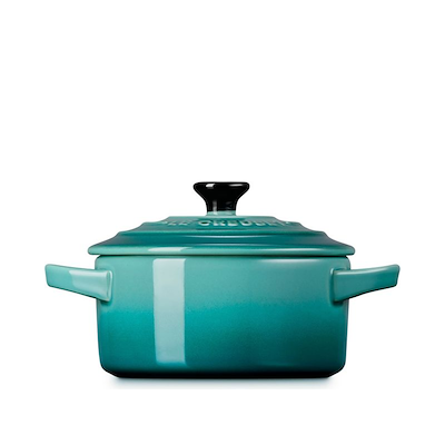 Le Creuset Signature minigryde 250 ml Bleu Riviera