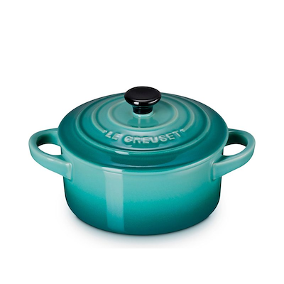 Le Creuset Signature minigryde 250 ml Bleu Riviera