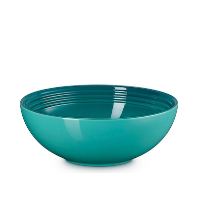 Le Creuset Signature stentøj serveringsskål Ø 24 cm Bleu Riviera