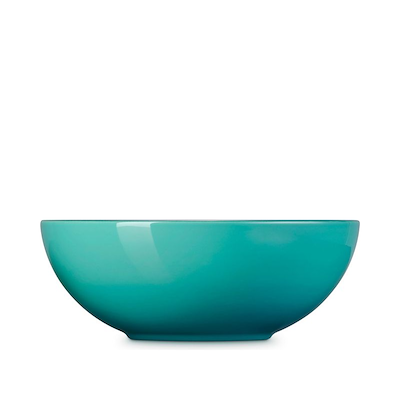Le Creuset Signature stentøj serveringsskål Ø 24 cm Bleu Riviera