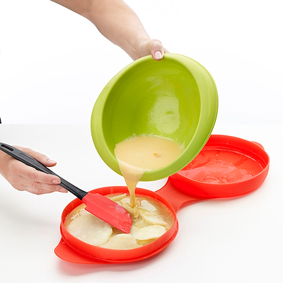Lékué omeletform til mikroovn rød 800 ml