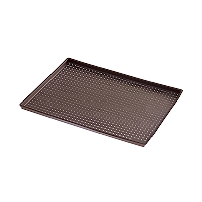 Lékué pizza- og bagemåtte brun 40 cm