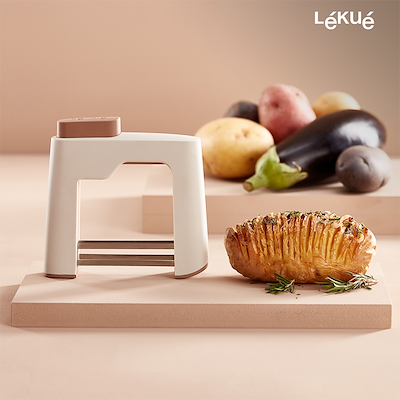 Lékué hasselback-skærer