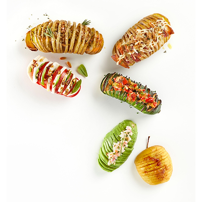 Lékué hasselback-skærer