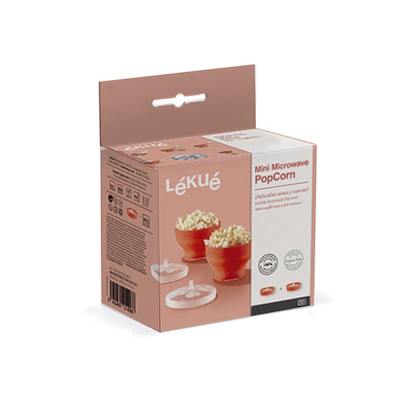 Lekue mini popcorn maker 2 stk til mikroovn