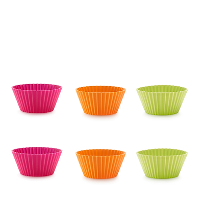 Lékué muffinform silikone 7 cm 6 stk.
