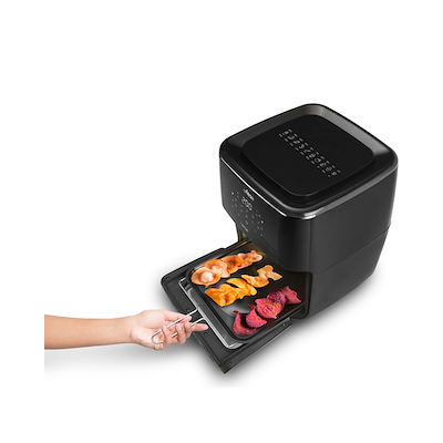 Ufesa Sensei airfryer med rude sort 12 liter